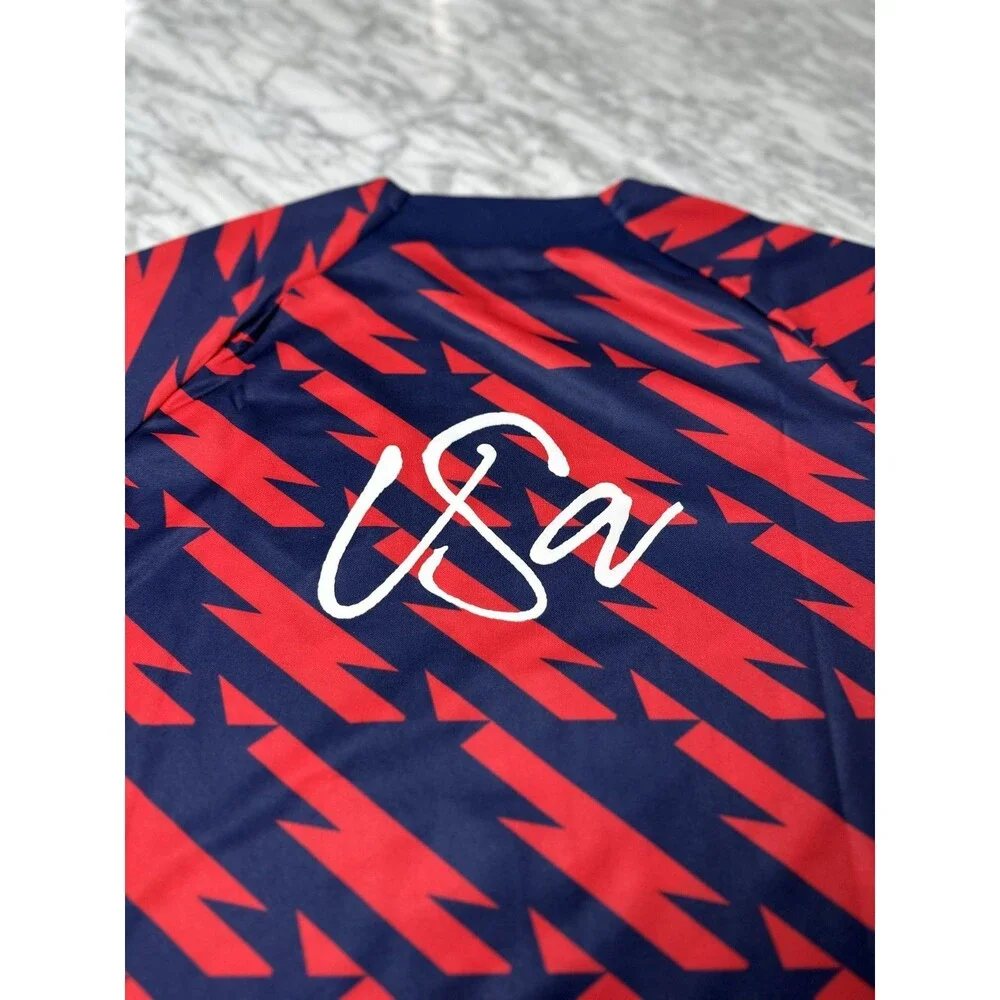 Nike Team USA USWNT Soccer/Football Jersey red blue Women’s Medium DR5046-670
